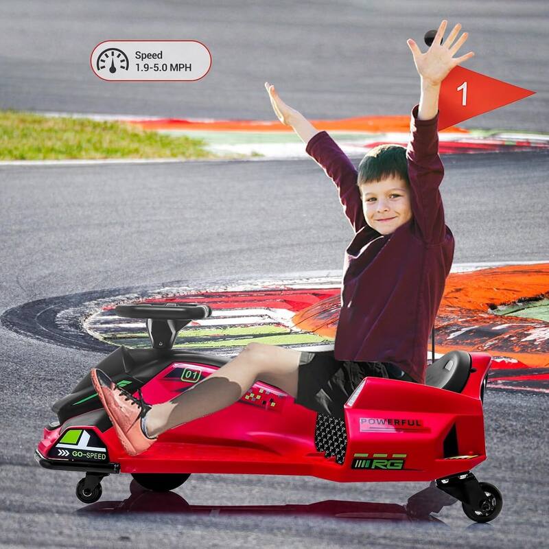 12V Electric Ride On Go Kart Kids Drifting Car for Kids Best Gifts