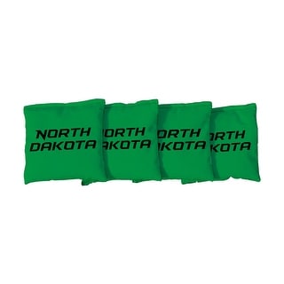 North Dakota Green Cornhole Bags