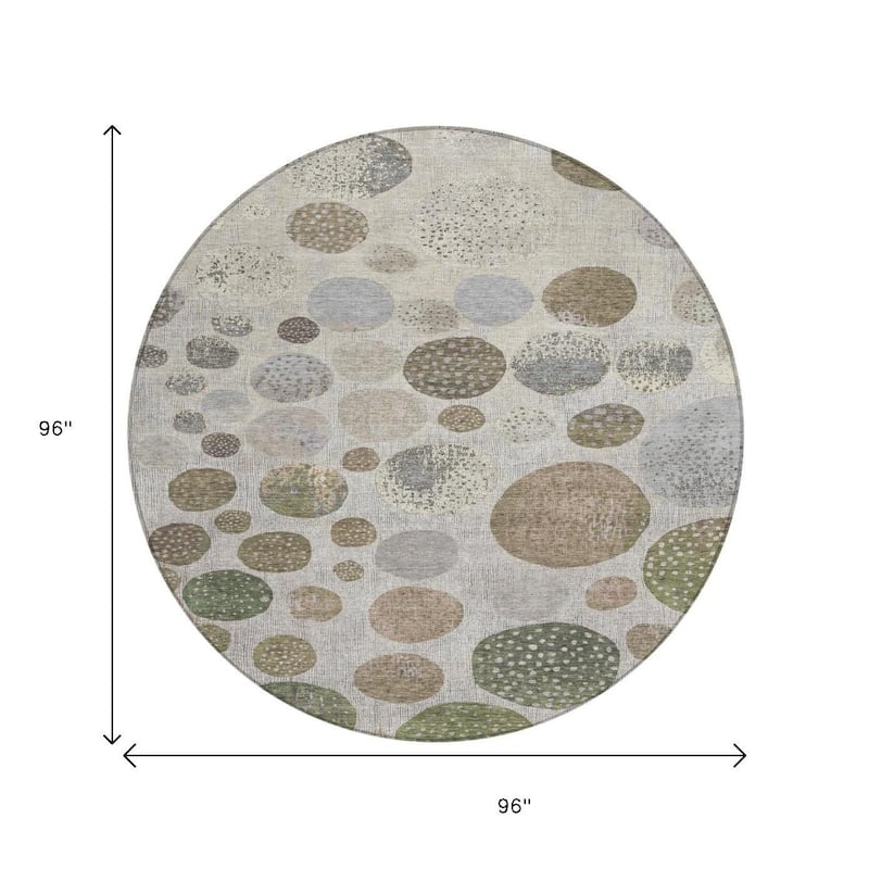 HomeRoots Geometric Transitional Rectangle Outdoor Rug