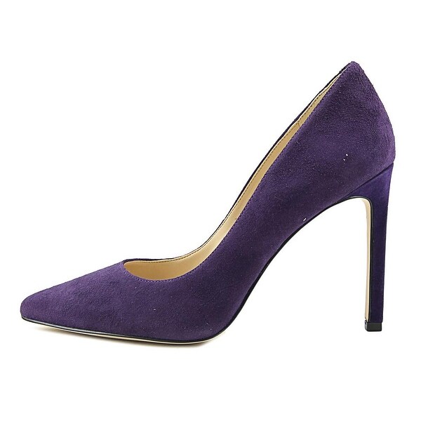nine west purple heels