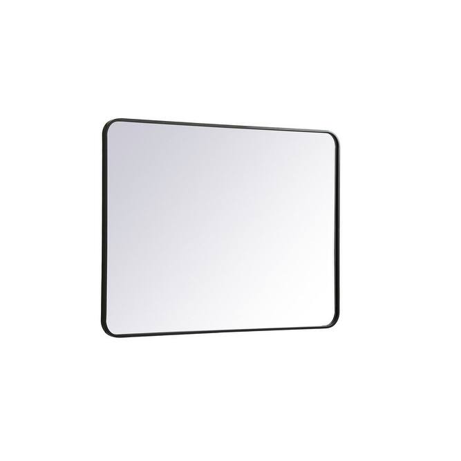 Elegant Lighting MR803040 Evermore 30" W x 40" H Rectangular Framed