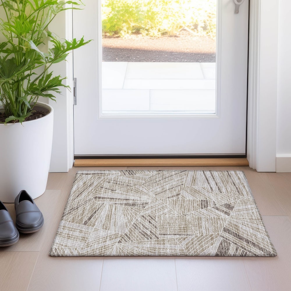 Premium Washable Super Soft Modern Mosaic Mayfield Rug