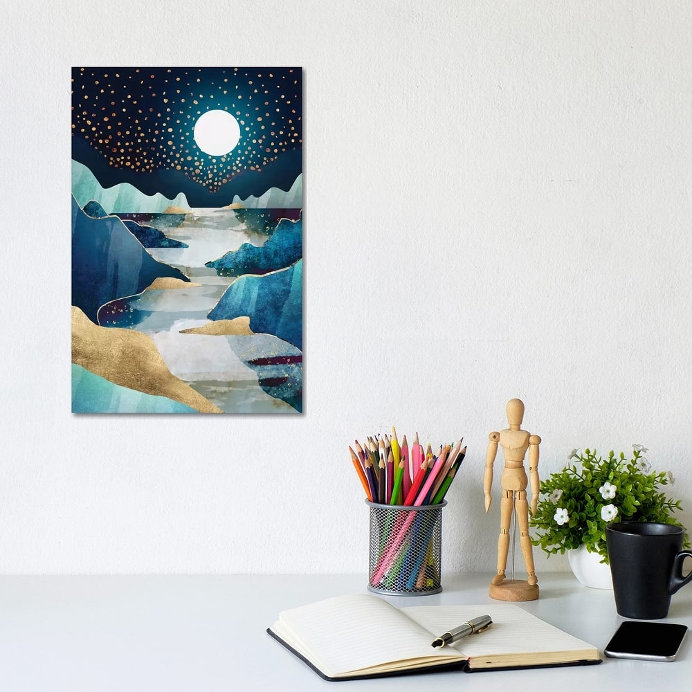iCanvas "Moon Glow" by SpaceFrog Designs Canvas Print