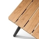 preview thumbnail 33 of 35, Pellebant Outdoor Aluminum Rectangular Dining Table