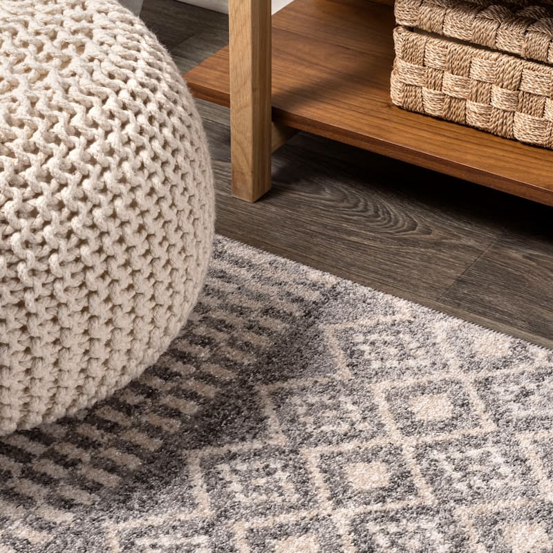 JONATHAN Y Bhalil Berber Geometric Stripe Area Rug