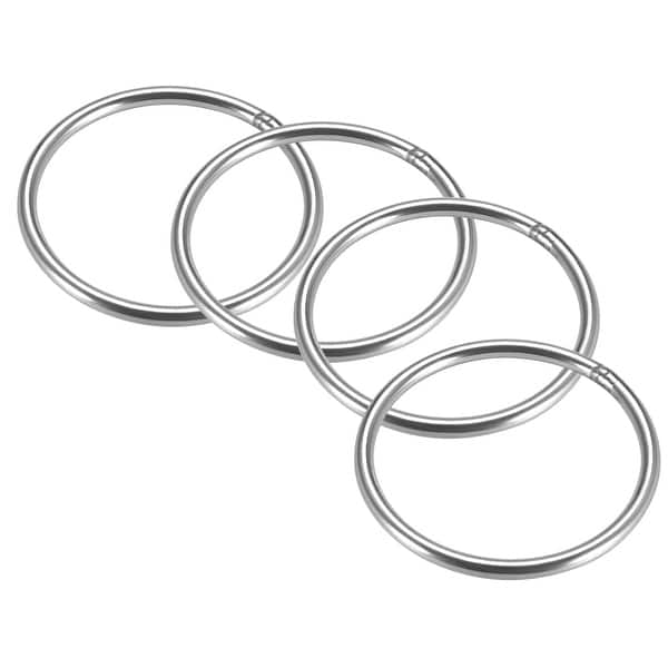 6mm Stainless Steel Split Rings - PK 50 rings