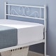preview thumbnail 17 of 19, VECELO Kids Bed Frame Set of 2, Metal Twin Size Bed Frame with Headboard