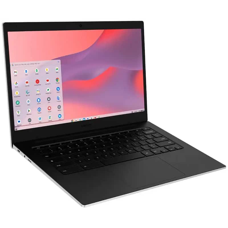 Samsung Galaxy Chromebook Go 14" LED Laptop - Intel Celeron- 4GB Memory - 128GB Storage (Silver)