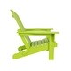 preview thumbnail 73 of 101, POLYTRENDS Laguna All Weather Poly Outdoor Adirondack Chair - Foldable