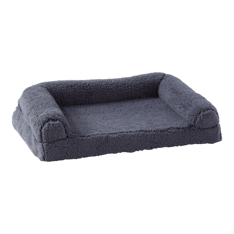 Millie Sherpa Sofa Style Dog Bed