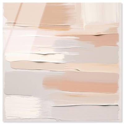 Roseate Cream Tones I Acrylic by Art Remedy, Ready to Hang