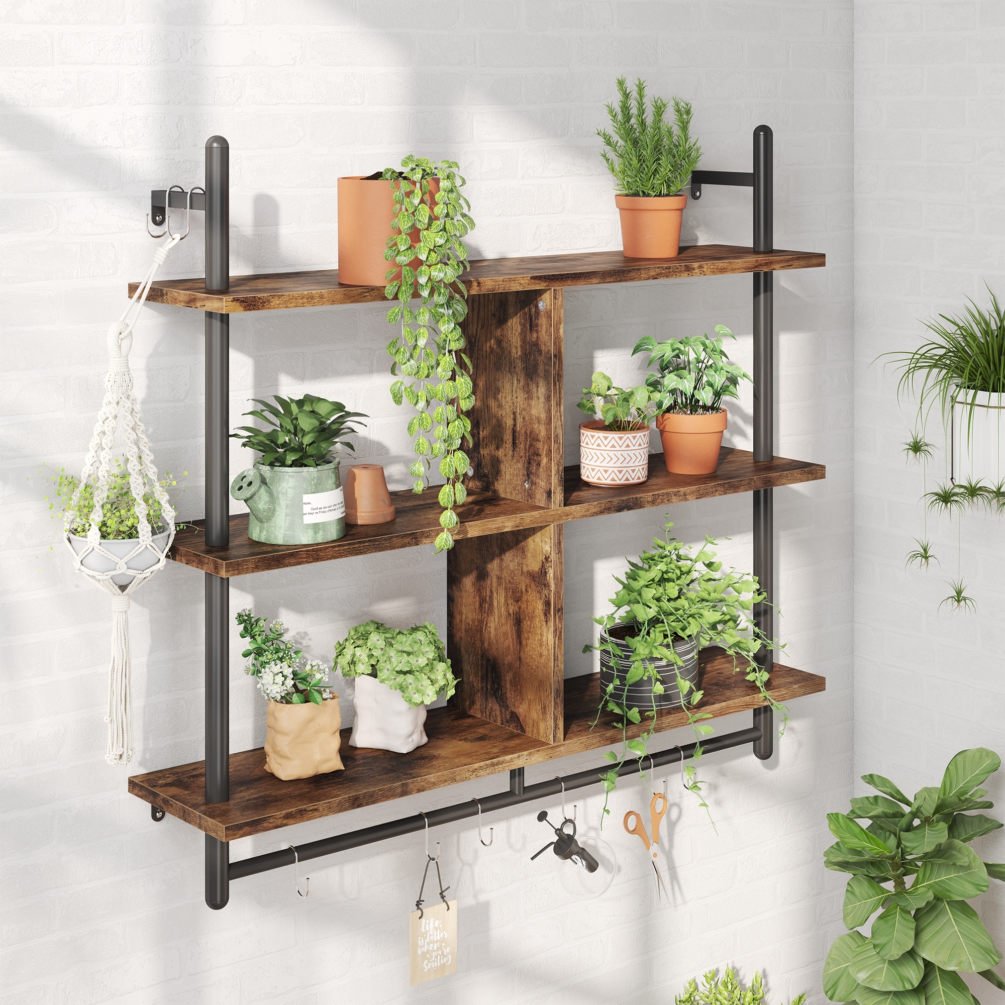 41 Inch Wall Shelves-3-tiers Floating Shelf On Sale Bed Bath  Beyond  36265780