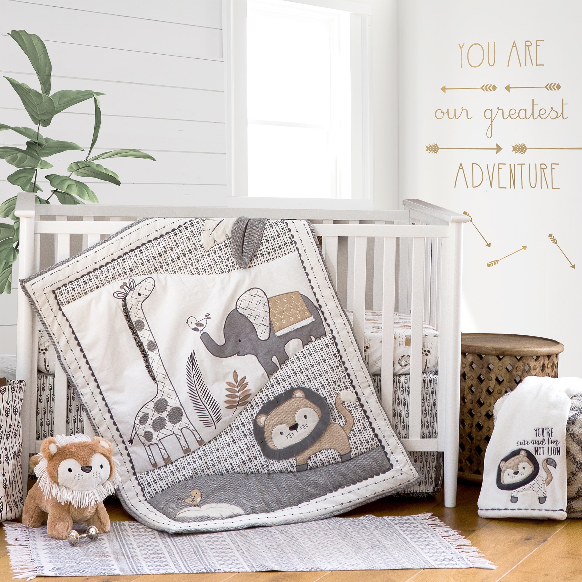 Tanzania 5-Piece Nursery Crib Bedding Set
