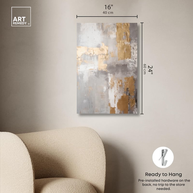 Woven Reminiscence II Canvas by Art Remedy, Gallery Wrapped