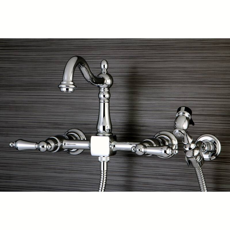Kingston Brass Heritage Kitchen Faucet - Includes Sidespray