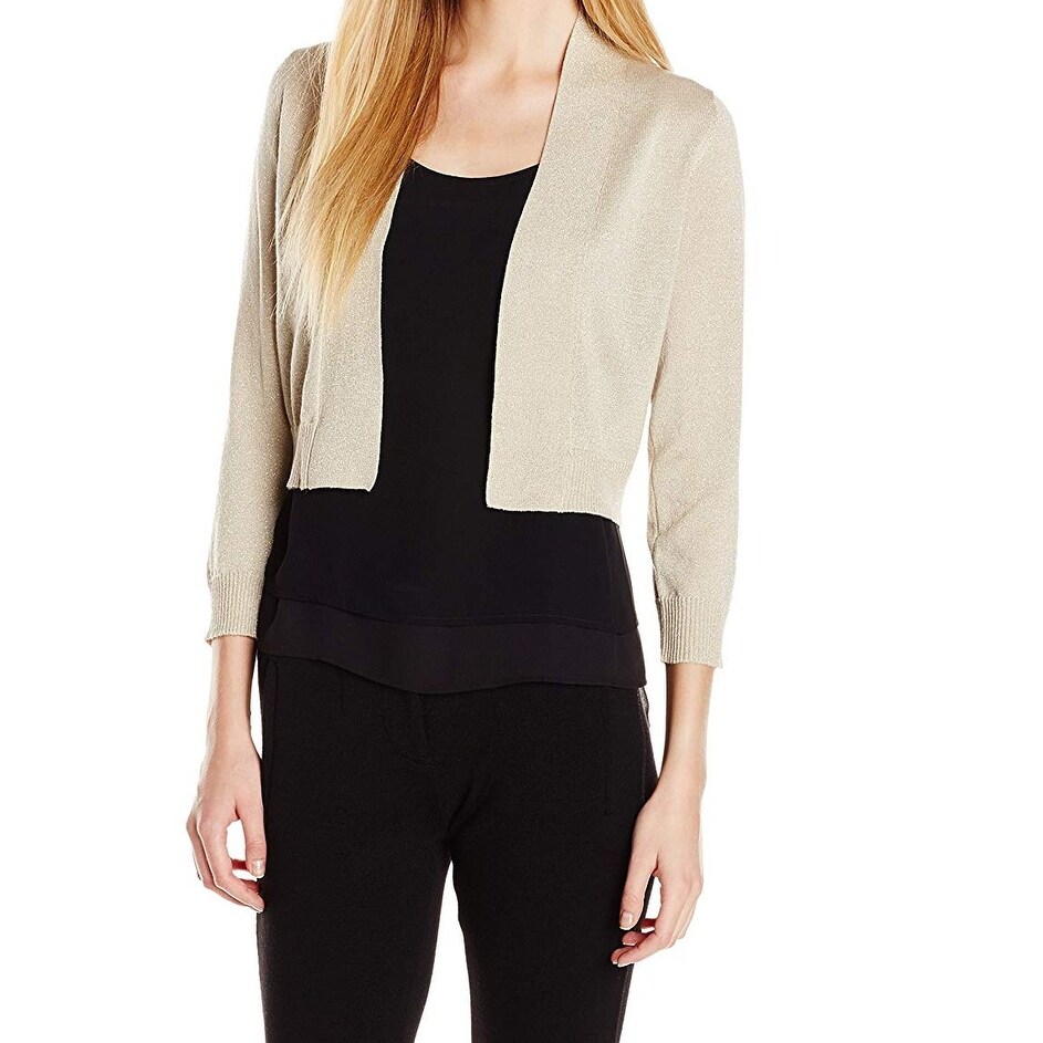 sparkly shrug cardigan