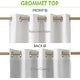 preview thumbnail 2 of 12, Deconovo Total Blackout Coating Curtains(2 Panel)