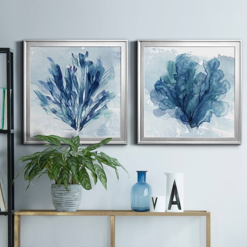 Coastal Coral I-Premium Framed Canvas - Ready to Hang - Multi-Color