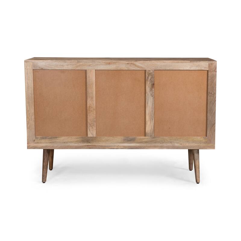 2-Door Sideboard with 3 Drawers - ModernLarge Storage Cabinet for Living Room, Hallway, Dining