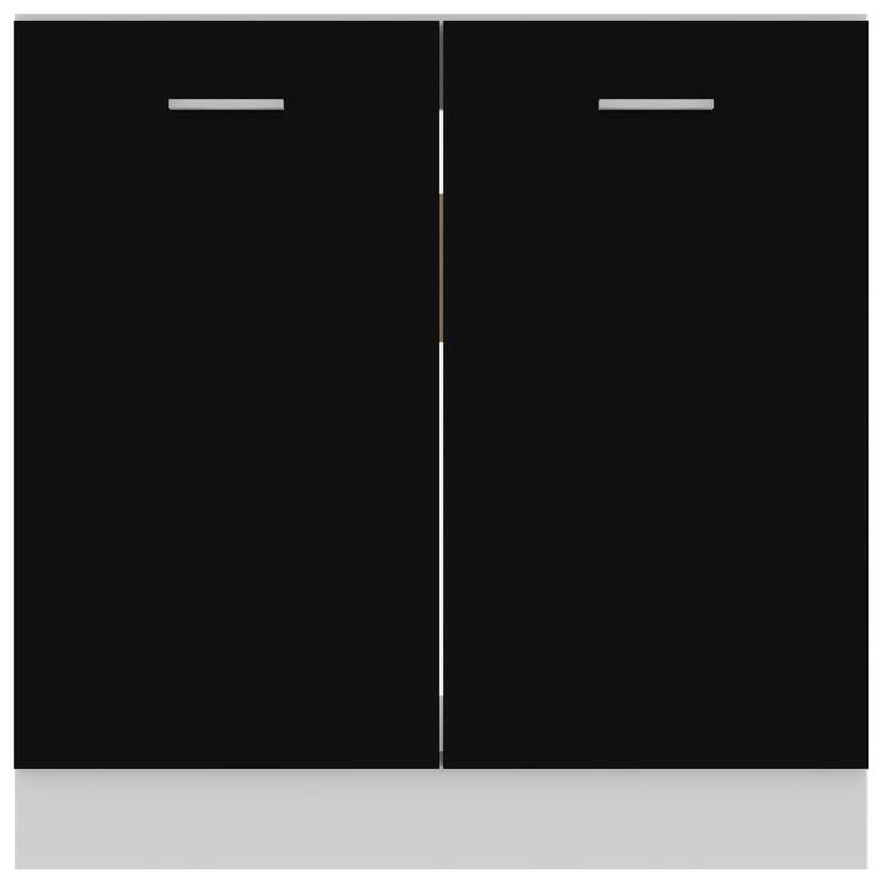 vidaXL Kitchen Cabinet Storage Cupboard Under Sink Organizer Engineered Wood