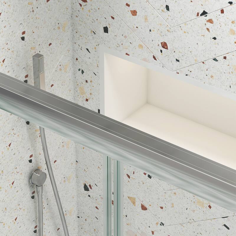 60" x 58" Sliding Framed Shower Door - 60" x 58"