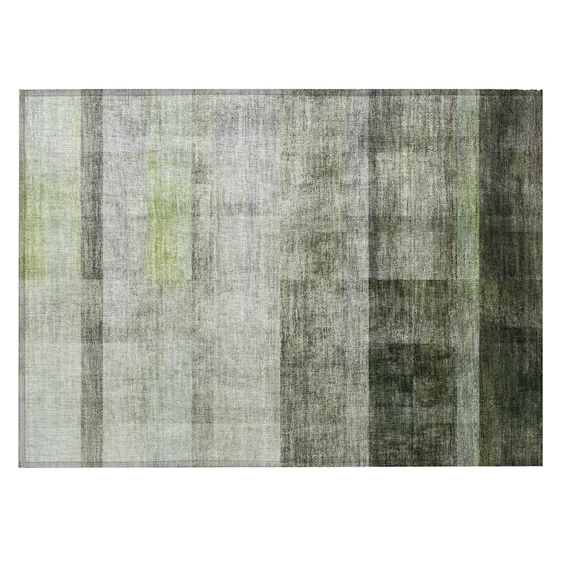 Elna Ombre Weather Resistant Classic Meets Modern Outdoor Rug