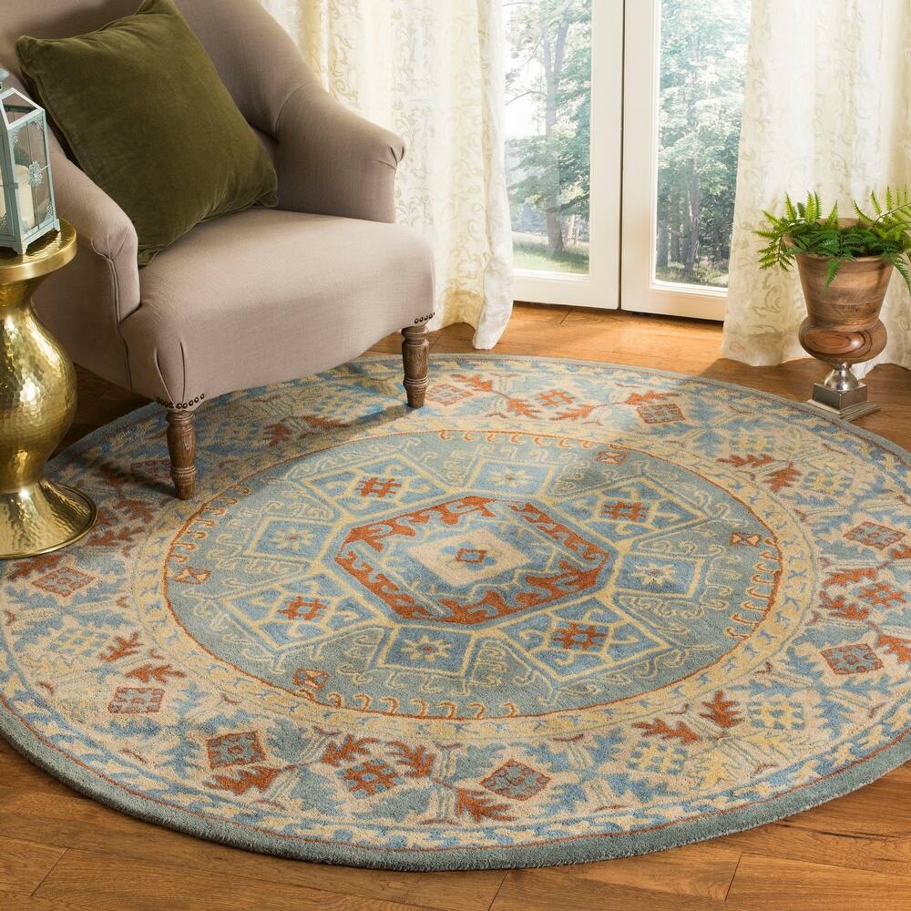 SAFAVIEH Handmade Heritage Resort Weave Traditional Oriental Wool Rug