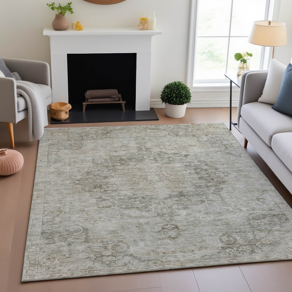 Premium Washable Super Soft Vintage Traditional Mayfield Rug