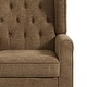 preview thumbnail 15 of 77, Button Tufted Armchair Wingback Wood legs Accent Chairs (Set of 2)