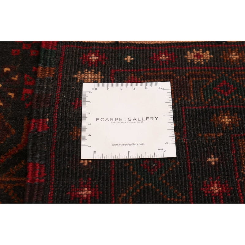 Teimani Black Rug 4'1" x 6'8" - 4'1 x 6'8