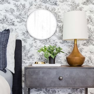 Allan Andrews Frameless Beveled Round Wall Mirror - 12 x 12