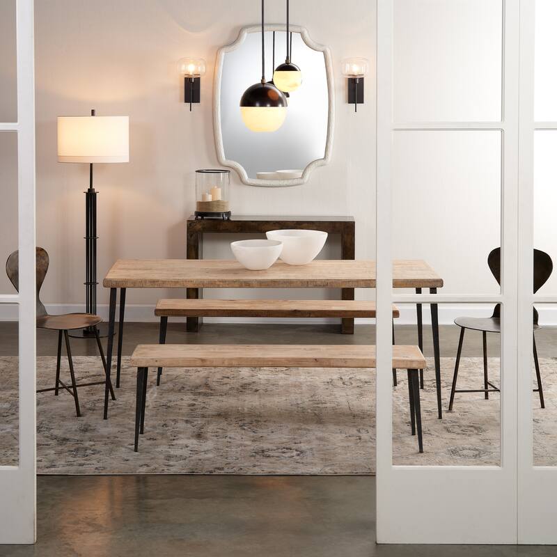 Jamie Young Farmhouse Wood Dining Table