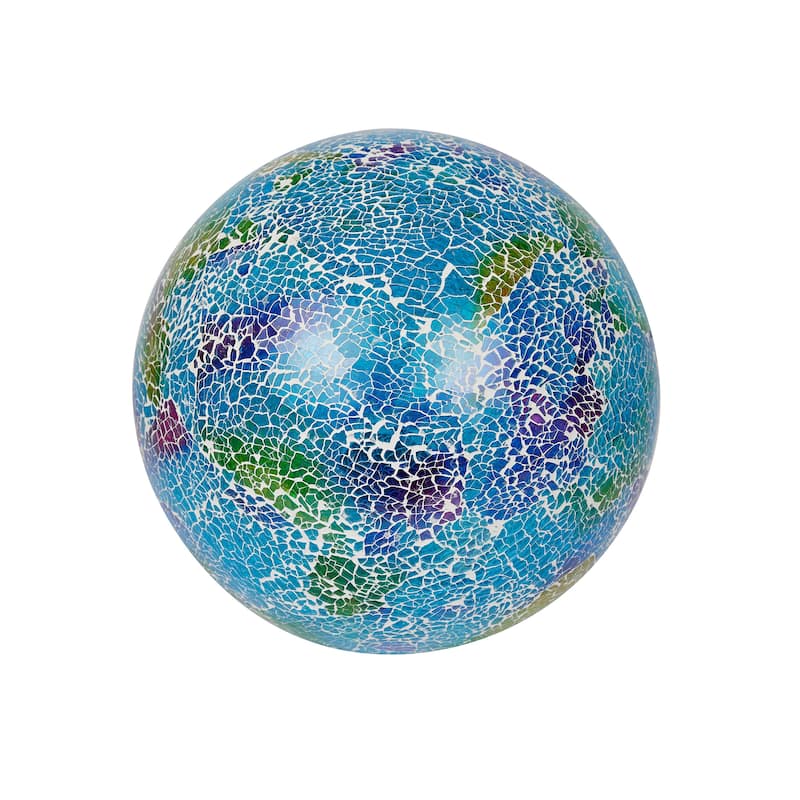 Mosaic Glass Gazing Globe