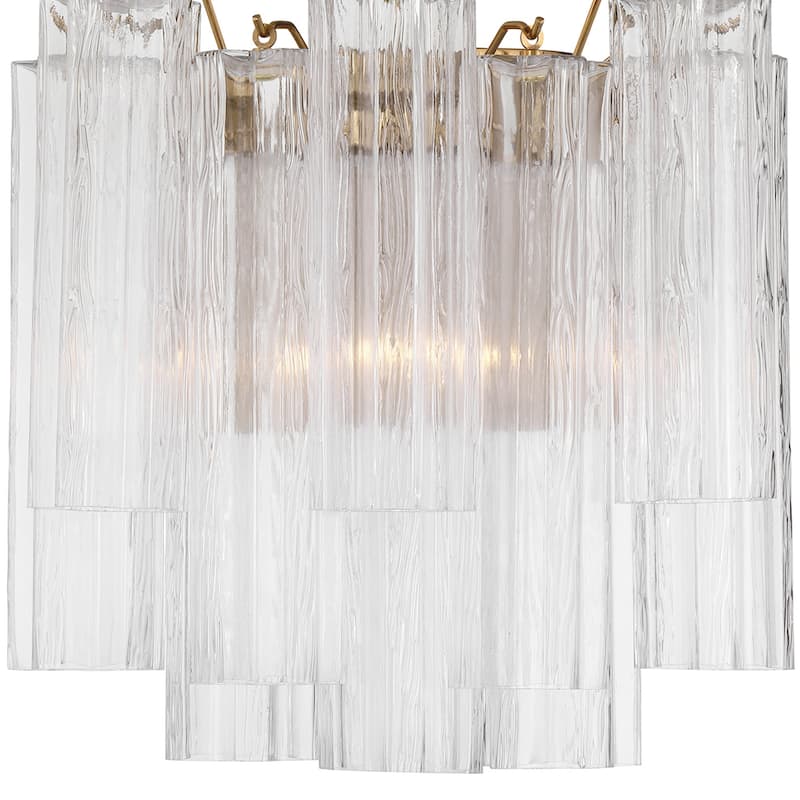 Crystorama Lighting Group ADD-303-CL Addis 2 Light 15" Tall Wall