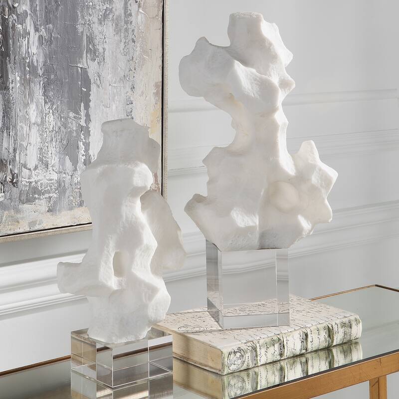 Uttermost Remnant Sculptures, Set/2 - S- 7x12x5, L- 8x16x6