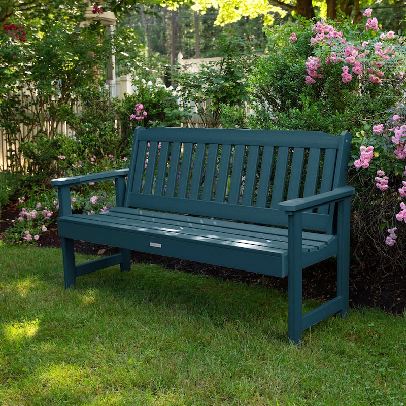 HIGHWOOD Lehigh 5-foot Eco-friendly Synthetic Wood Garden Bench