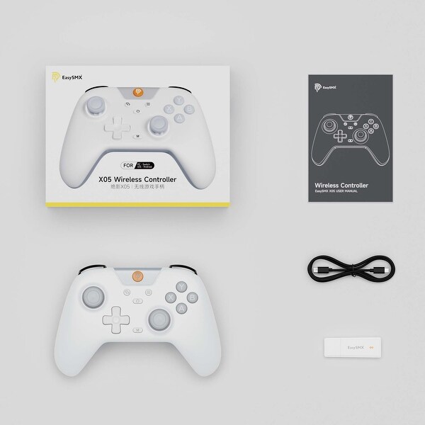 EasySMX X05 for PC/Android/Steam with Hall Effect Joysticks and