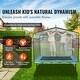 preview thumbnail 2 of 5, UIMOSO 6FT Trampoline for Kids, 72" Indoor/Outdoor Toddlers Trampoline, Mini Baby Trampoline with Safety Enclosure Net