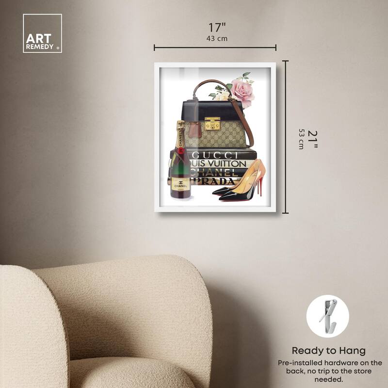 Let's Go Out Tonight Shadowbox by Art Remedy