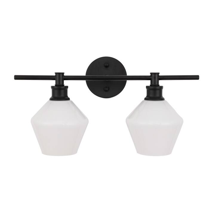 Gerald 2-Light Wall Sconce - 19.1/10.2 - 19.1/10.2