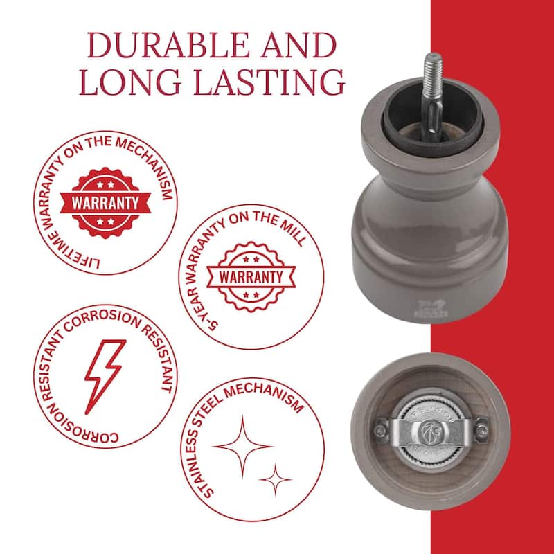 Peugeot Bistro Pepper and Salt Mill Set - 10cm - 4in.