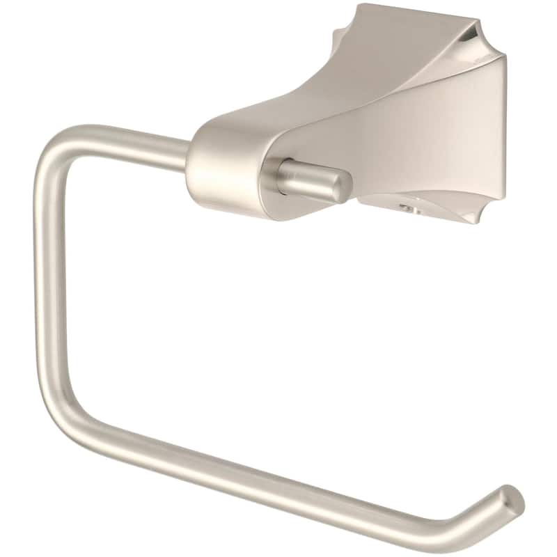 Pioneer Faucets 7PR032 Prenza Wall Mounted Euro Toilet Paper Holder - PVD Brushed Nickel