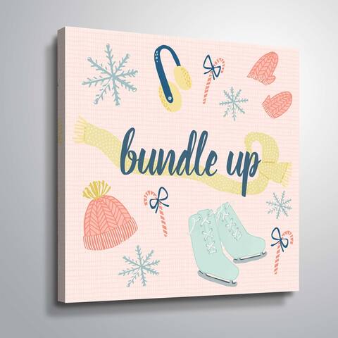 ArtWall Bundle Up Gallery Wrapped Canvas