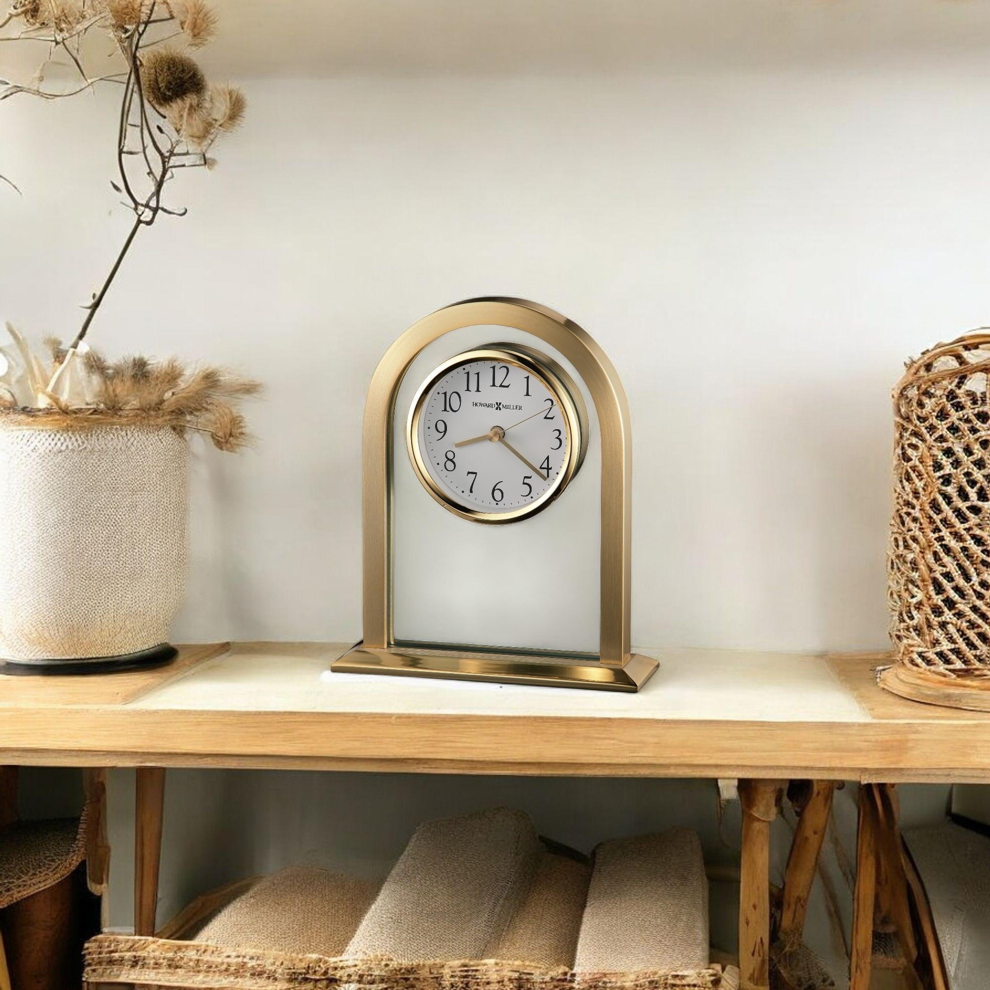 Howard Miller Imperial Modern Classic Mantel Clock