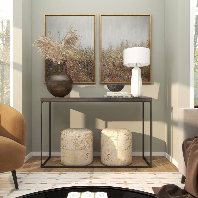 Contemporary Recycled Glass Handmade Ribbed Spanish Bottle Vase - Brown or Clear