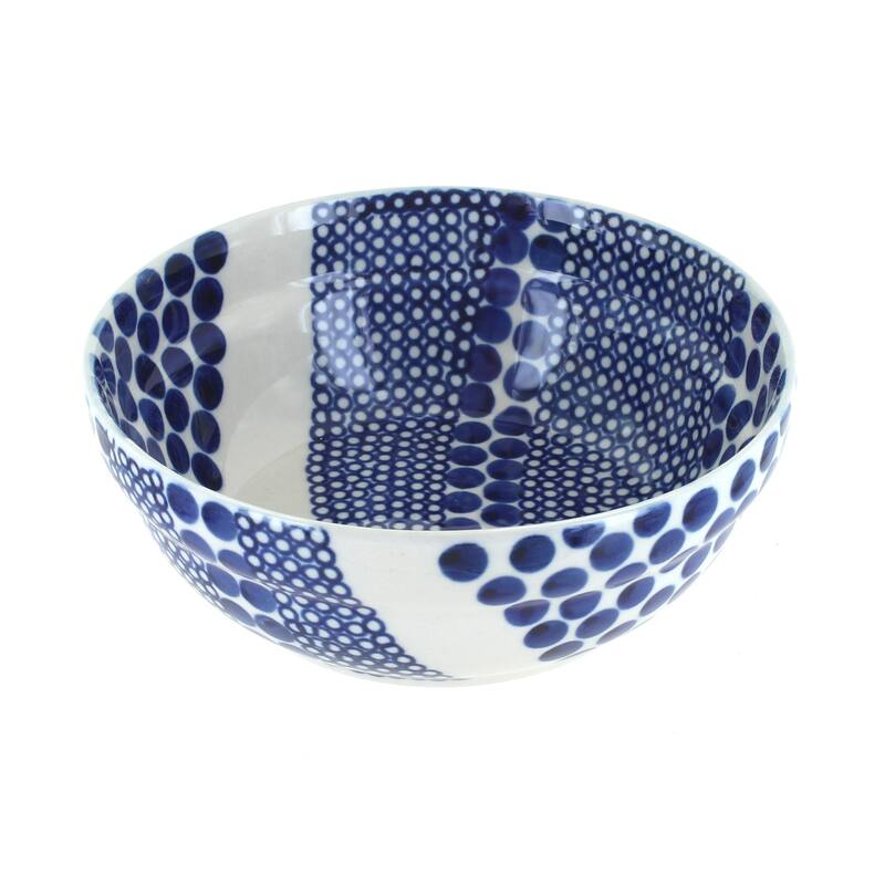 Blue Rose Polish Pottery Zaklady Cereal Bowl - Zara