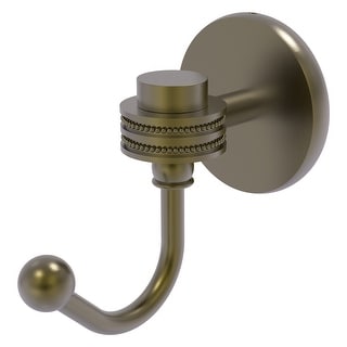 Allied Brass Satellite Orbit One Robe Hook with Dotted Accents - Bed ...