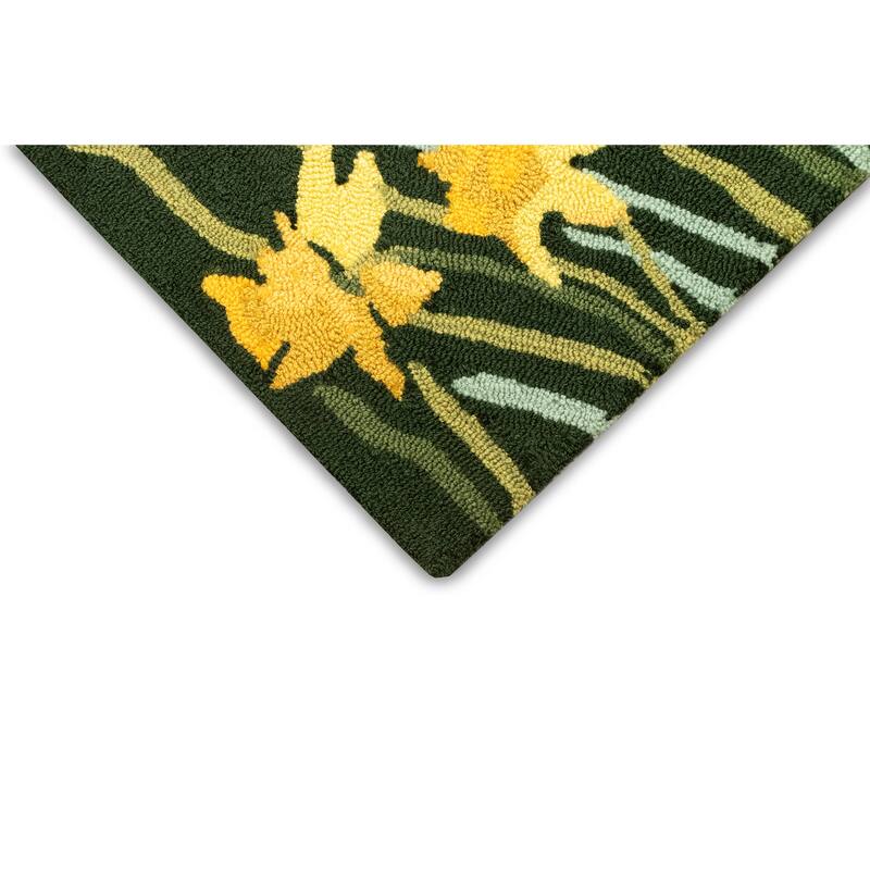 Liora Manne Frontporch Daffodil Indoor/Outdoor Rug