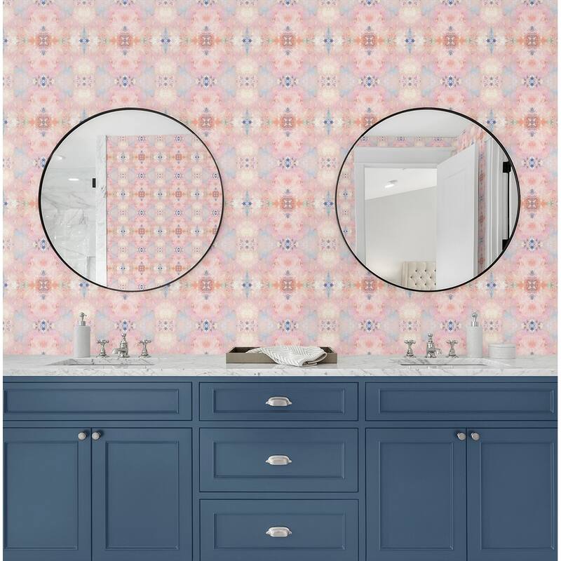 Daisy Bennett Designs Kaleidoscope Nonwoven Unpasted Wallpaper