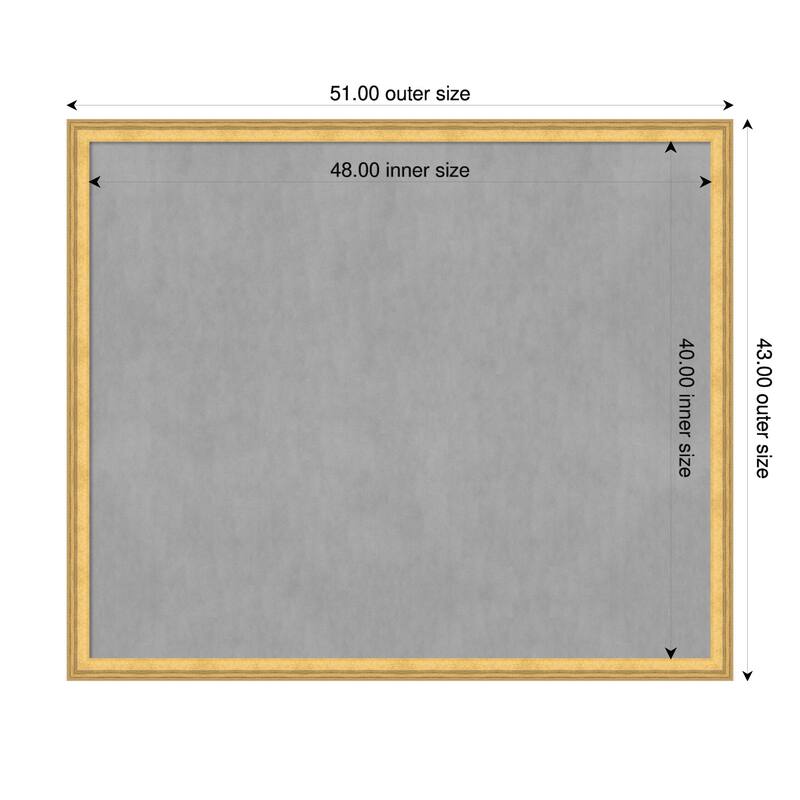 Amanti Art Owen Gold Framed - 51 x 43 in